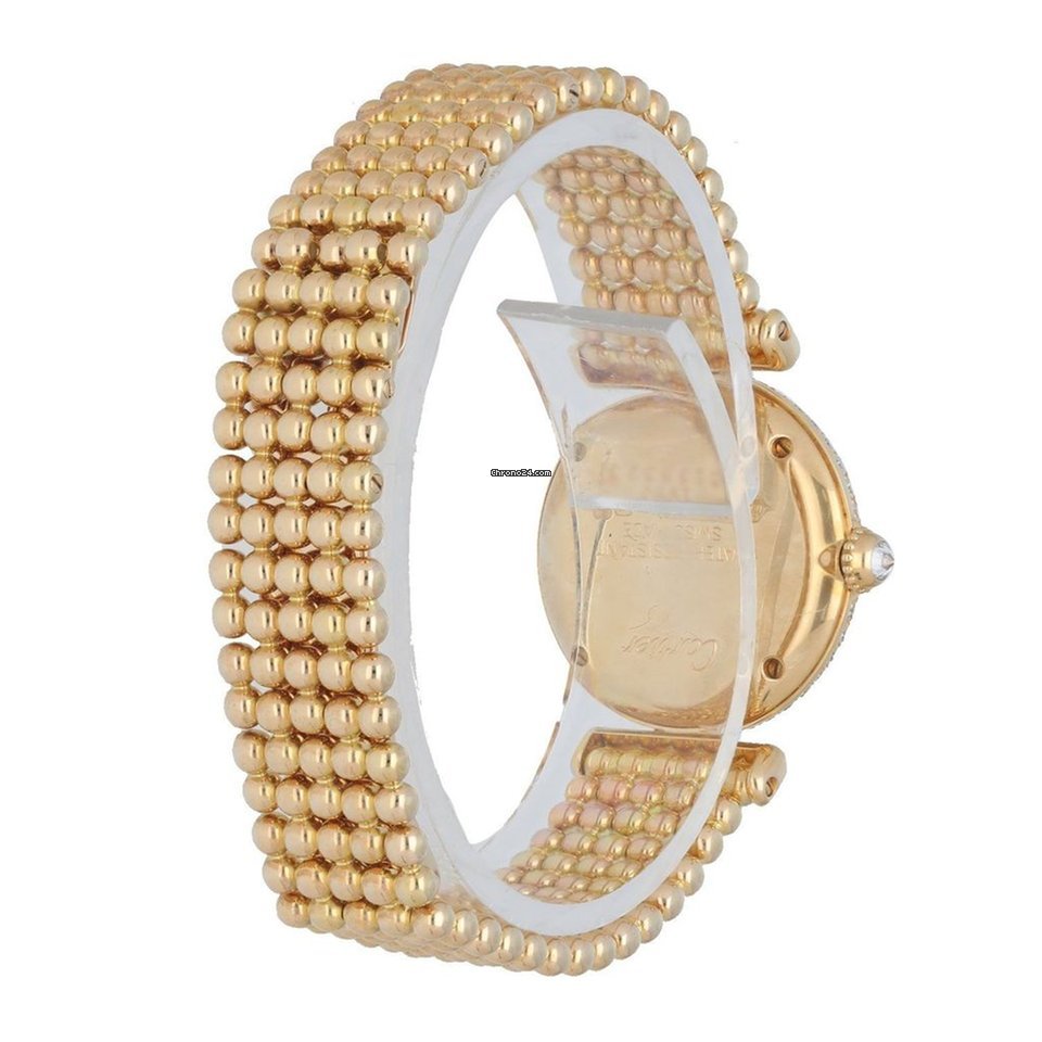 Cartier Womens watch Quartz Yellow gold 1980 Replica 4