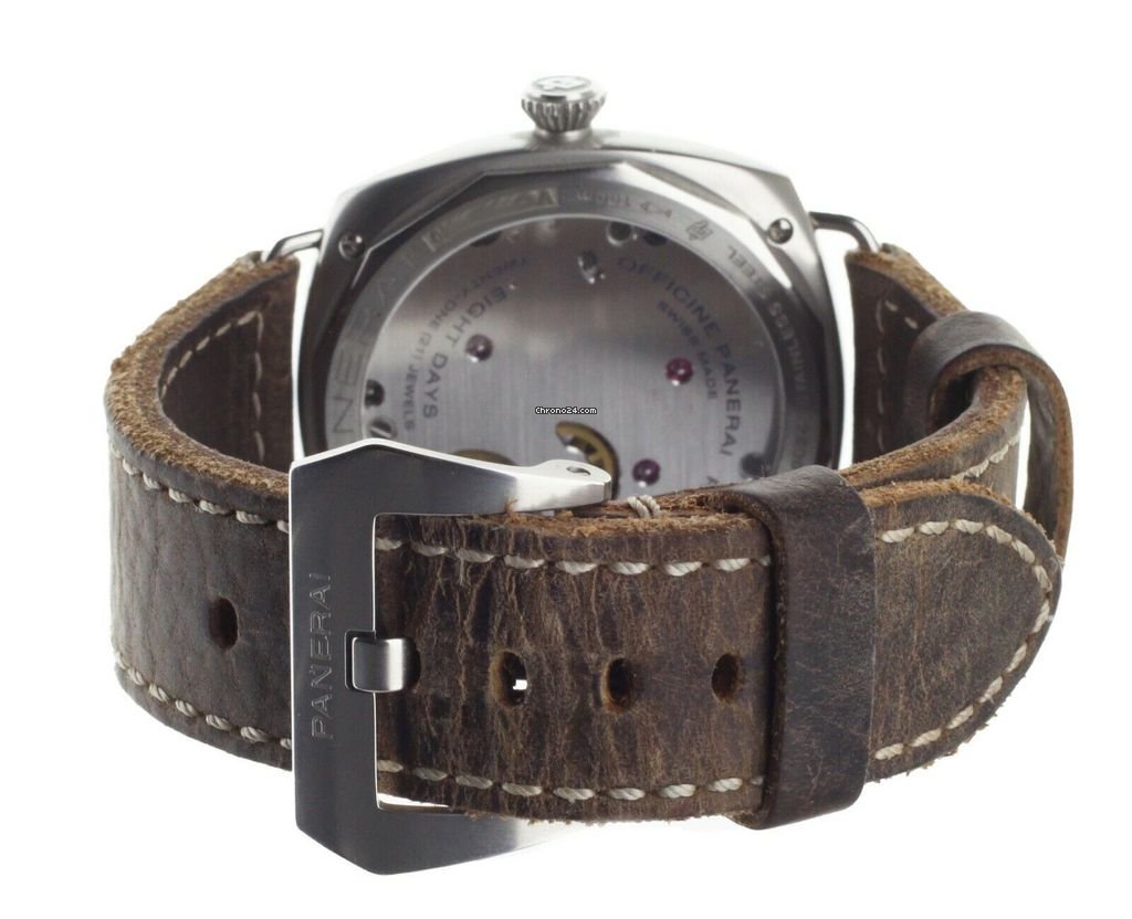 IMG_9081 Panerai Radiomir 8 Days Mens watch Unisex Manual winding Steel PAM992 Replica 4