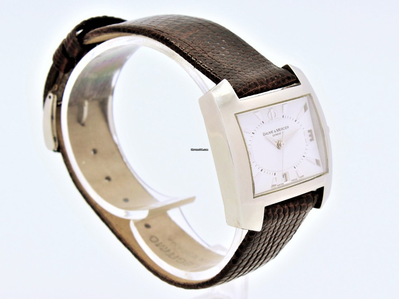 Baume & Mercier Hampton Mens watch Unisex Quartz Steel 65446 Replica 4
