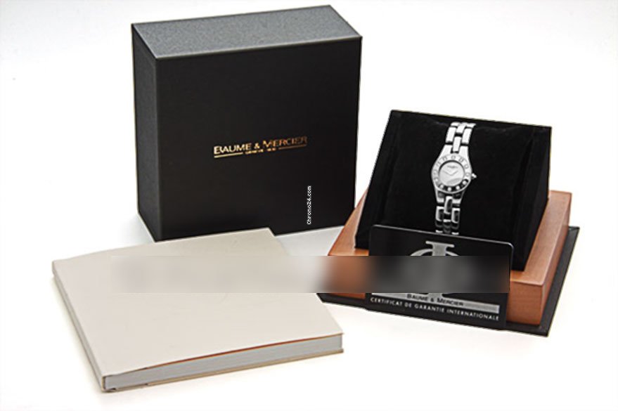 IMG_9081 Baume & Mercier Linea Womens watch Quartz Steel MOA08135 Replica 4