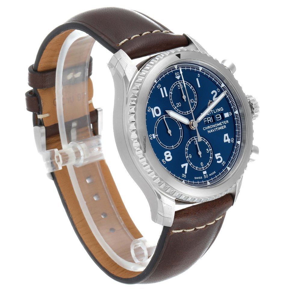 IMG_9081 Breitling Navitimer 8 Mens watch Unisex Automatic Steel A13314101C1X2 Replica 4