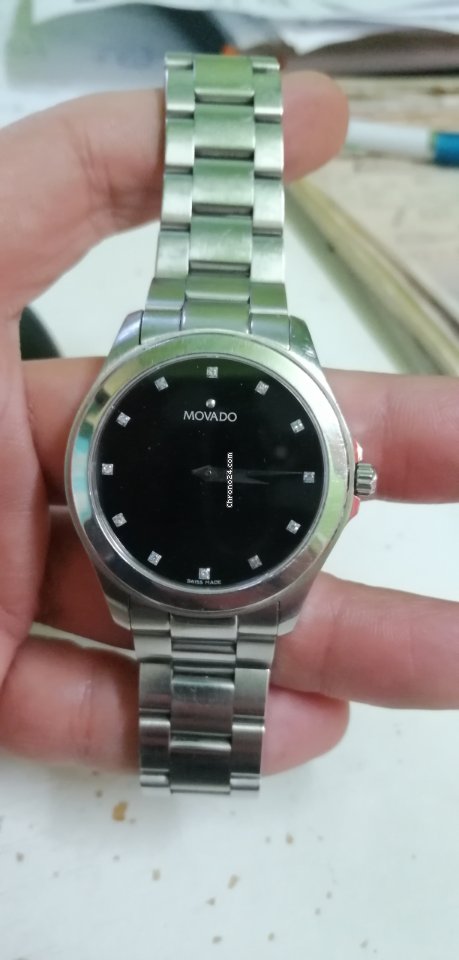 Movado Masino Mens watch Unisex Quartz Steel 0607202 Replica 4
