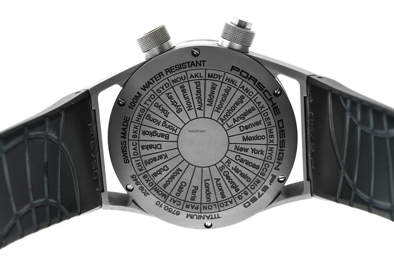 IMG_9081 Porsche Design Worldtimer Mens watch Unisex Automatic Titanium P6750 6750.10.24.1180 Replica 4