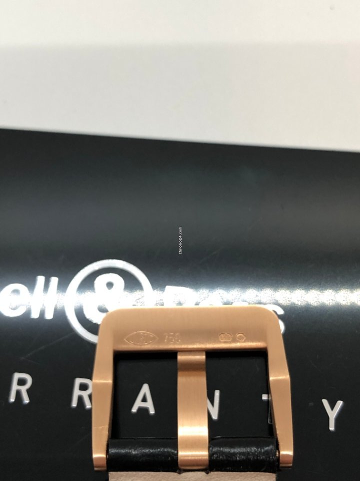 Bell & Ross BR S Mens watch Unisex Manual winding Rose gold BRS-70-R Replica 4