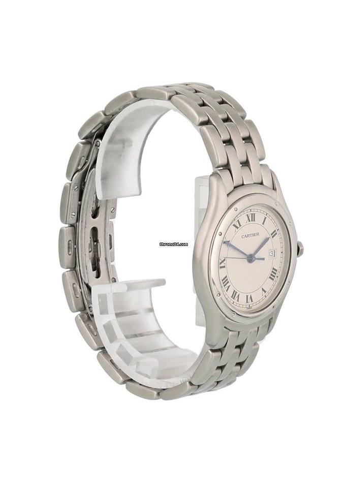 Cartier Cougar Womens watch Quartz Steel 987904 Replica 4