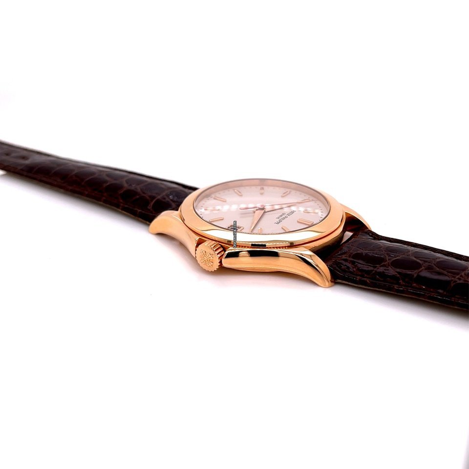 IMG_9081 Patek Philippe Calatrava Mens watch Unisex Automatic Rose gold 5107R-001 Replica 4