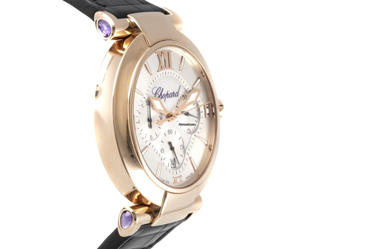 IMG_9081 Chopard Imperiale Womens watch Automatic Red gold 384211-5001 Replica 4