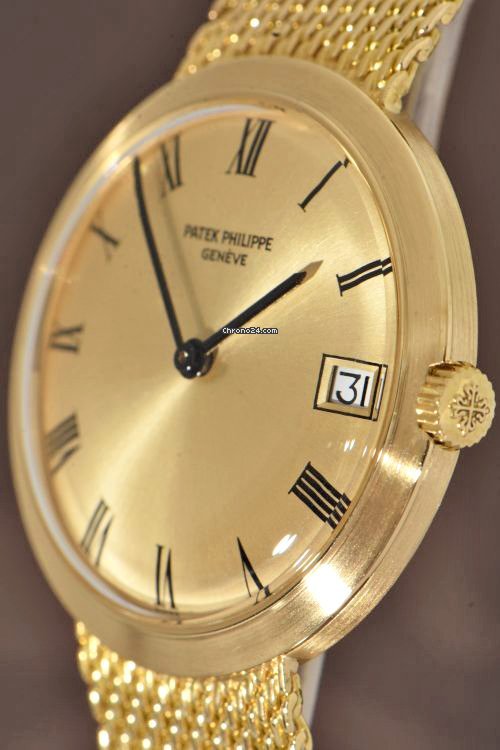 IMG_9081 Patek Philippe Calatrava Mens watch Unisex Automatic Yellow gold 3565 1 Replica 4