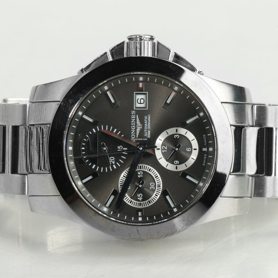IMG_9081 Longines Conquest Mens watch Unisex Automatic Steel L3.661.4 Replica 4