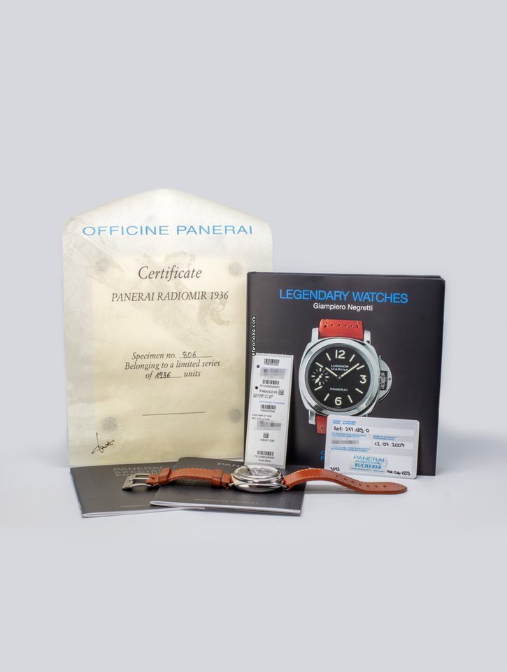Panerai Special Editions Mens watch Unisex Manual winding Steel PAM 249 Replica 4