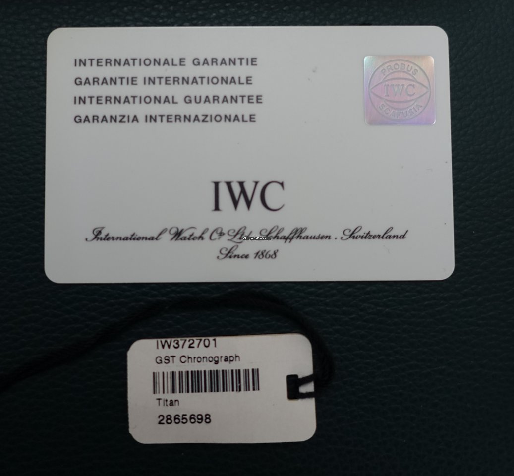 IMG_9081 IWC GST Mens watch Unisex Quartz Titanium IW372701 Replica 4