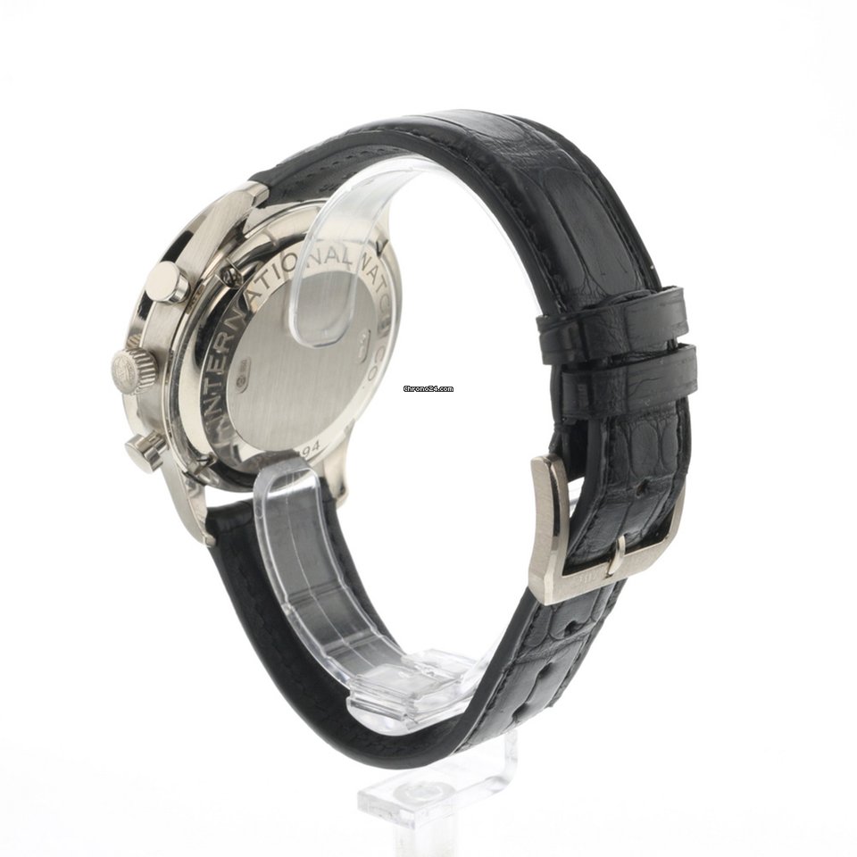IMG_9081 IWC Portuguese Chronograph Mens watch Unisex Automatic White gold IW371473 Replica 4
