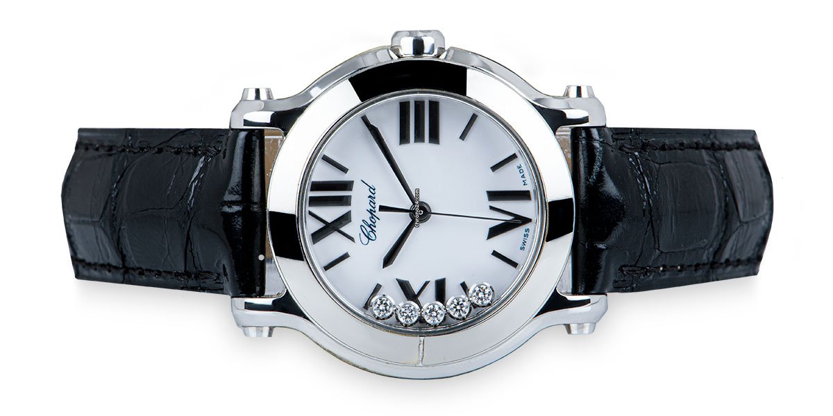 IMG_9081 Chopard Happy Sport Womens watch Quartz Steel 278509-3001 Replica 4