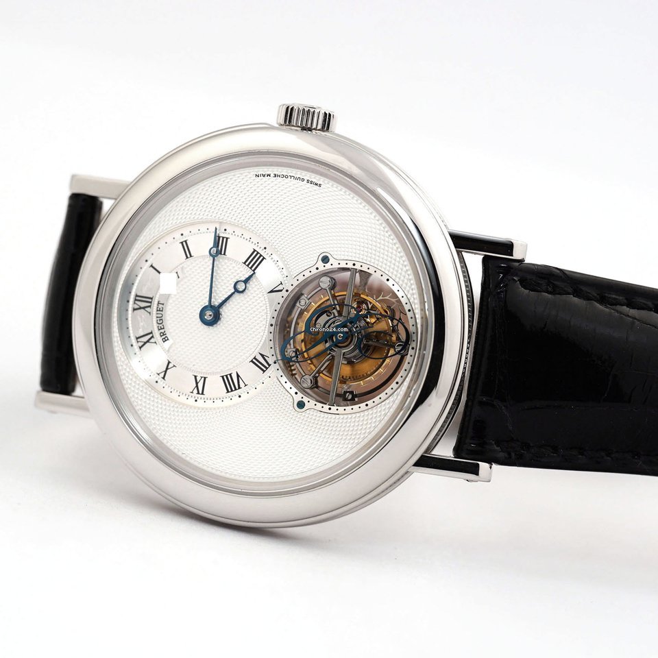 IMG_9081 Breguet Classique Complications Mens watch Unisex Manual winding Platinum 5357PT 1B 9V6 Replica 4