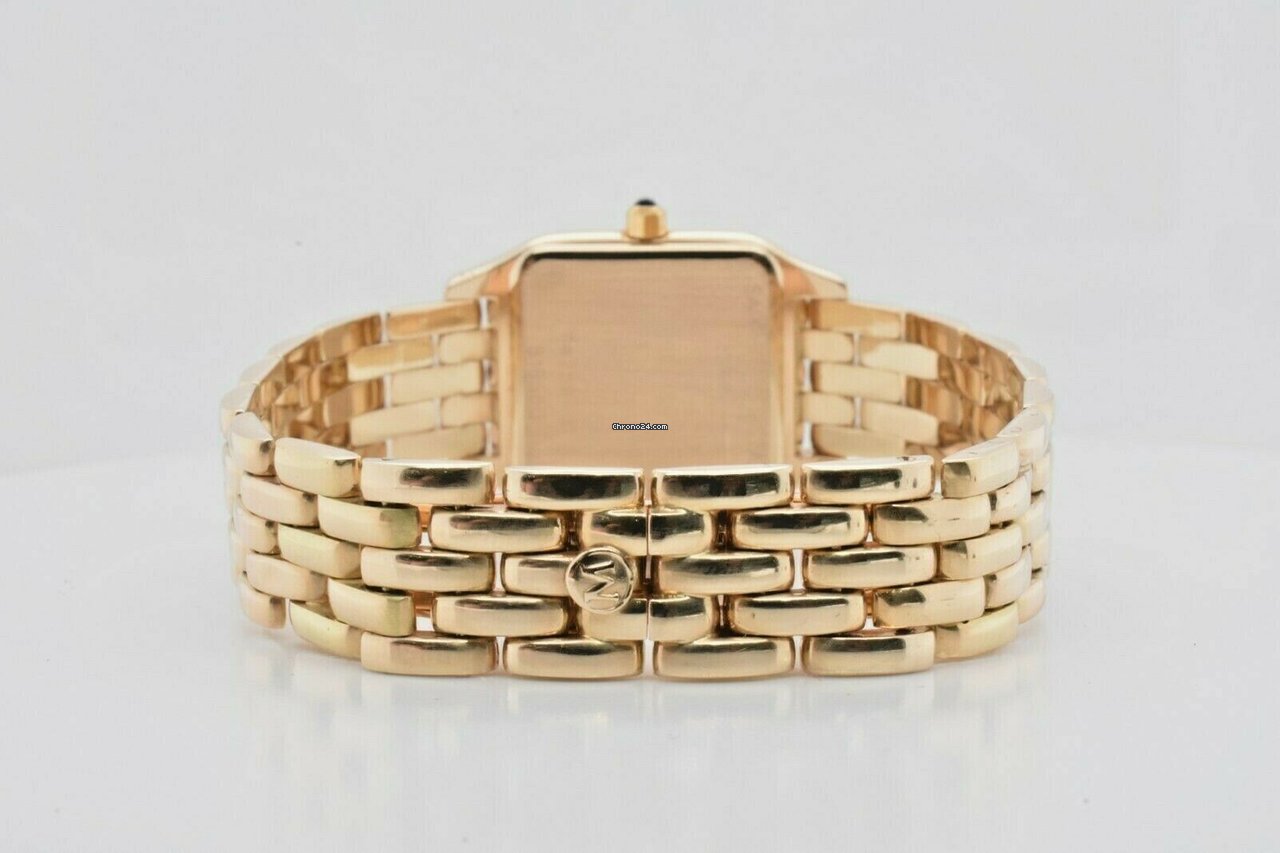 IMG_9081 Movado Womens watch Quartz Yellow gold 74259431 Replica 4