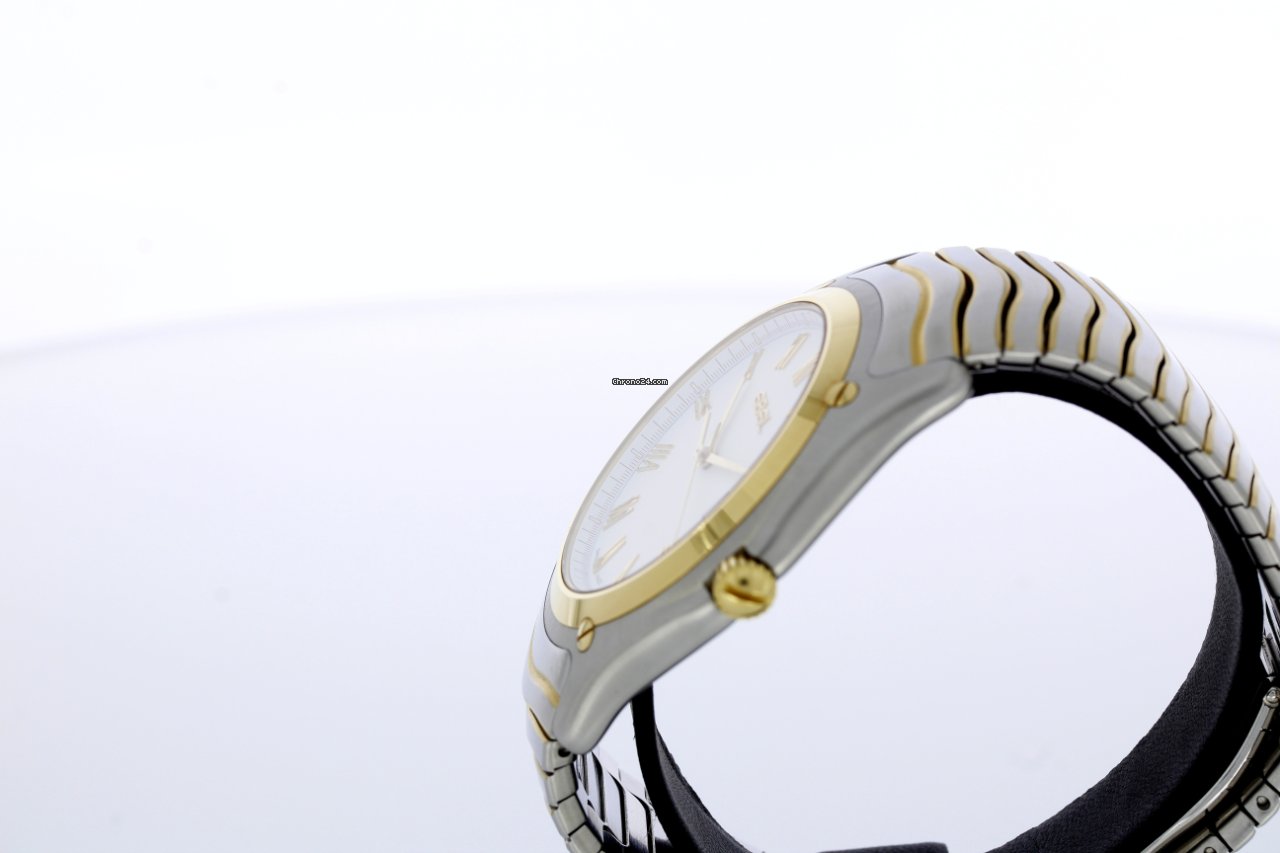 IMG_9081 Ebel Classic Mens watch Unisex Quartz Gold Steel 1255F51 0225 Replica 4