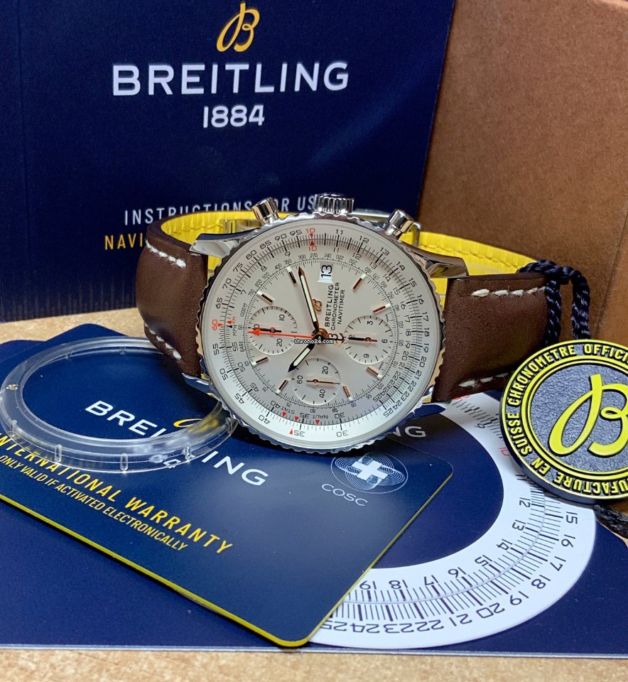 IMG_9081 Breitling Navitimer Heritage Mens watch Unisex Automatic Steel A13324121G1X3 Replica 4