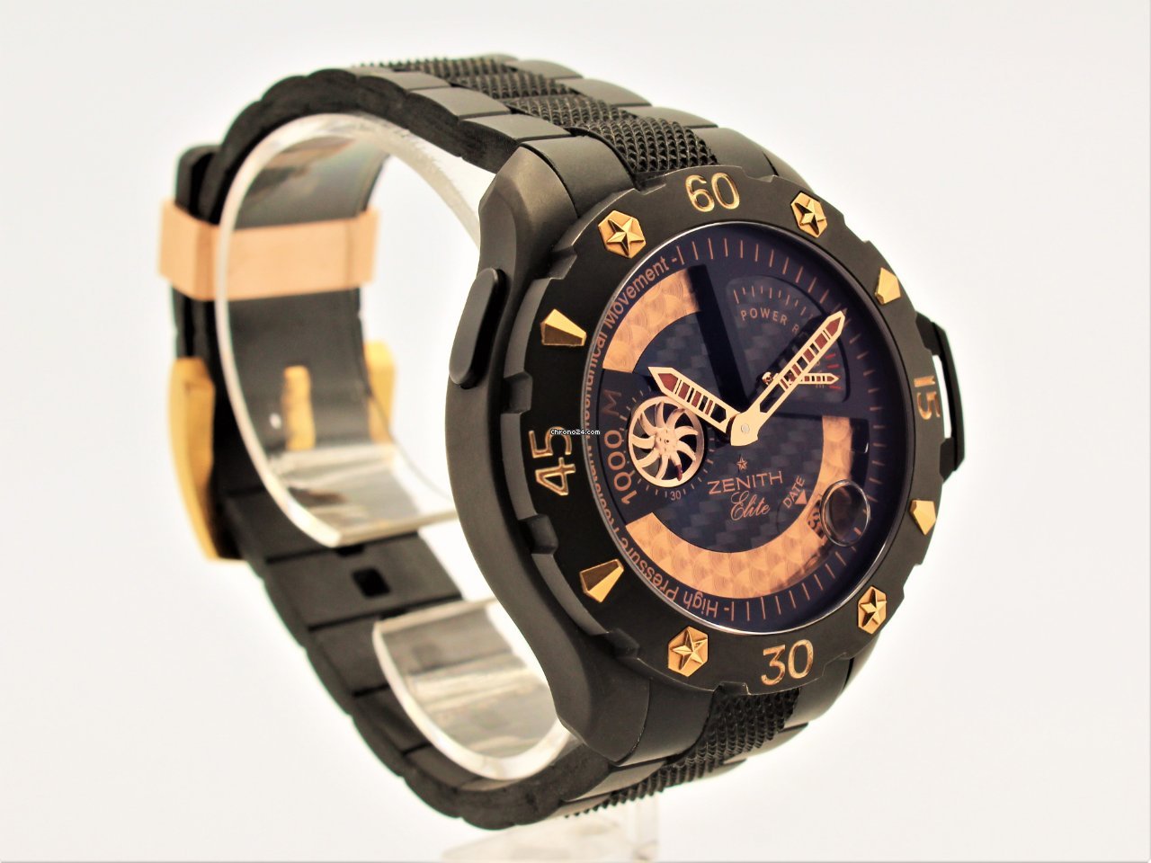 IMG_9081 Zenith Defy Mens watch Unisex Automatic Titanium 96.0518.685 Replica 4