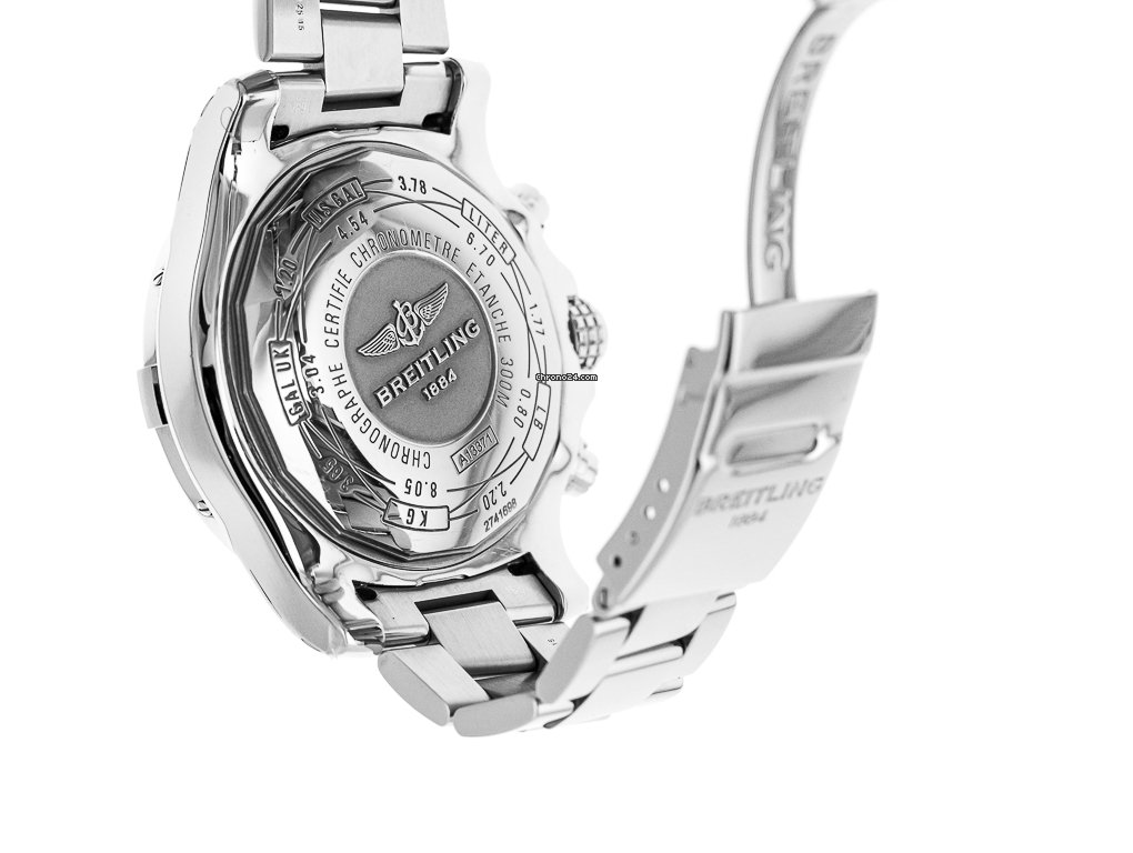 IMG_9081 Breitling Super Avenger II Mens watch Unisex Automatic Steel A13371111B1A1 Replica 4