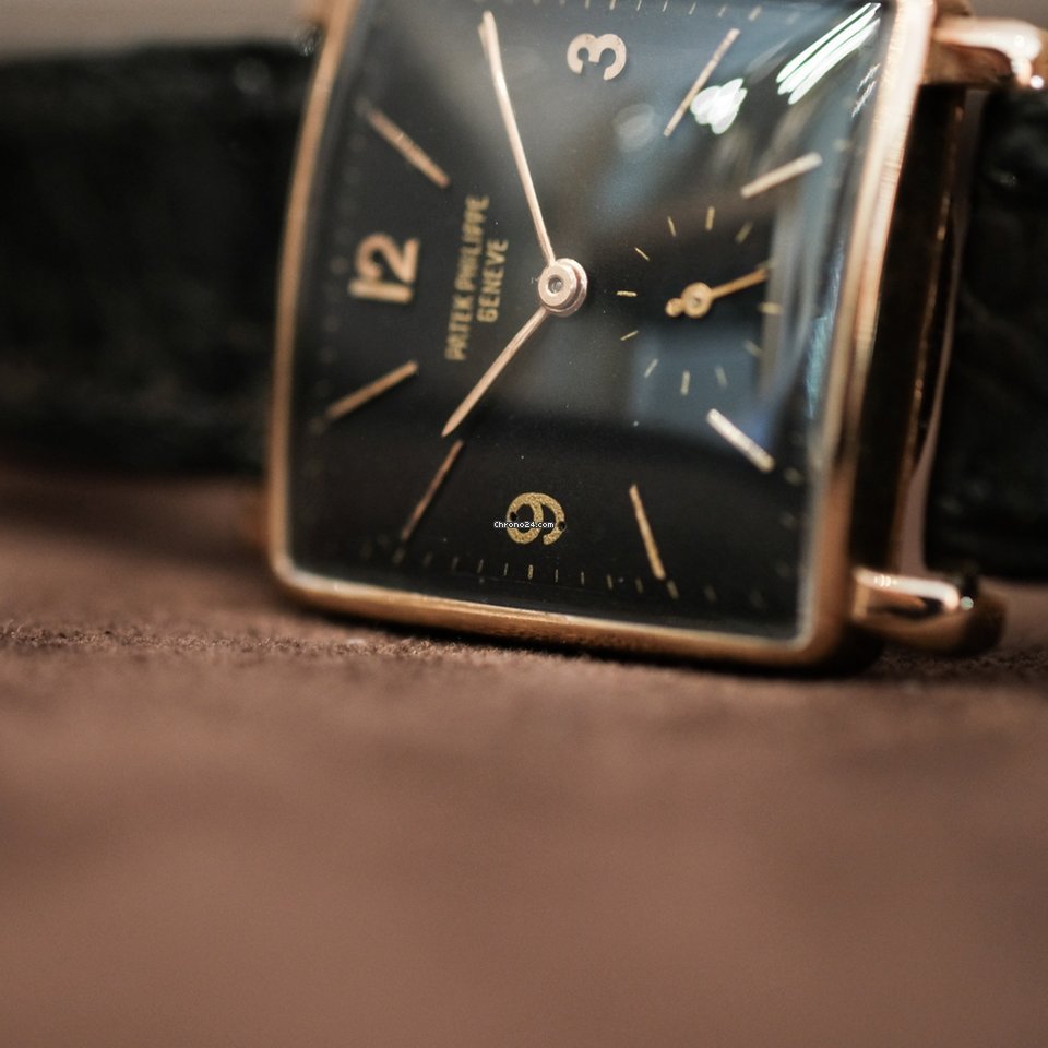 IMG_9081 Patek Philippe Mens watch Unisex Manual winding Rose gold 1574 Replica 4