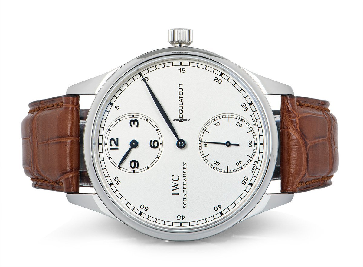 IMG_9081 IWC Portuguese Mens watch Unisex Manual winding Steel IW544401 Replica 4