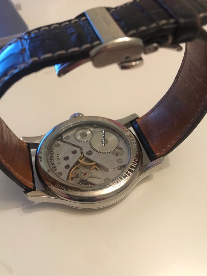 IMG_9081 Longines Master Collection Mens watch Unisex Manual winding Steel L2.640.4.78.3 Replica 4