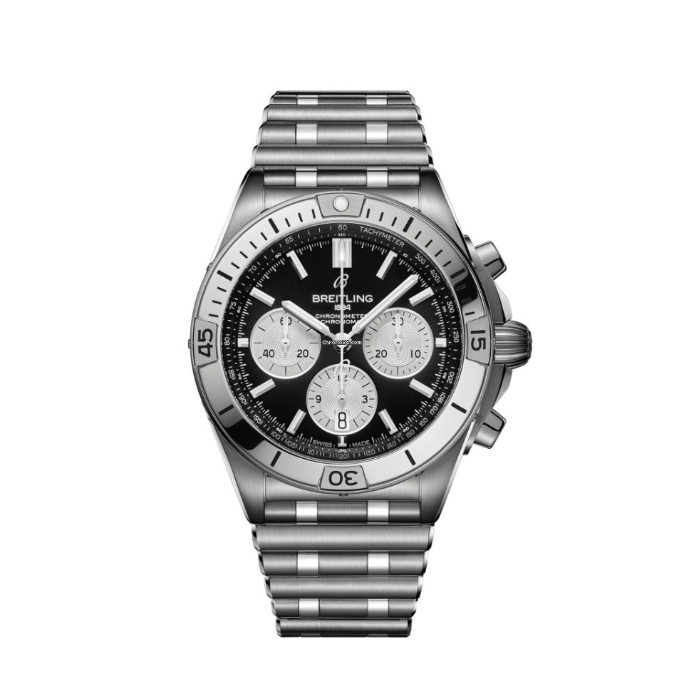 IMG_9081 Breitling Chronomat Mens watch Unisex Automatic Steel AB0134101B2A1 Replica 4