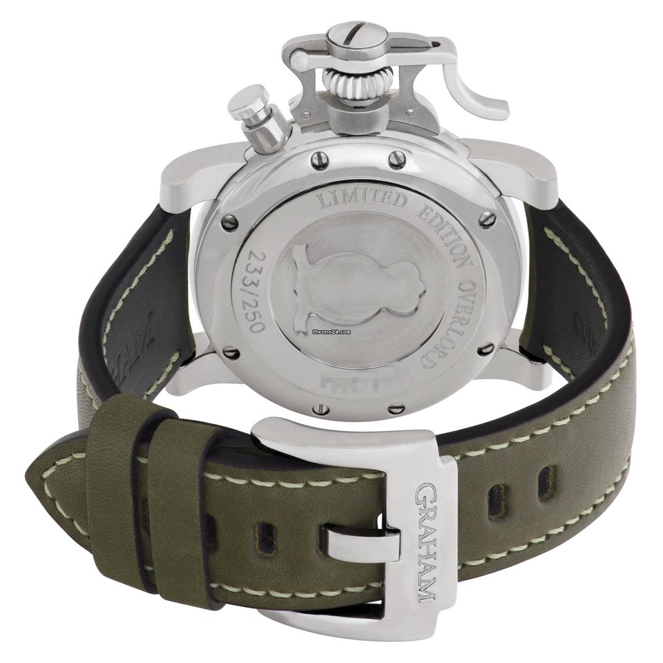 Graham Chronofighter Mens watch Unisex Automatic Steel 2OVAS.B03A.K10B Replica 4