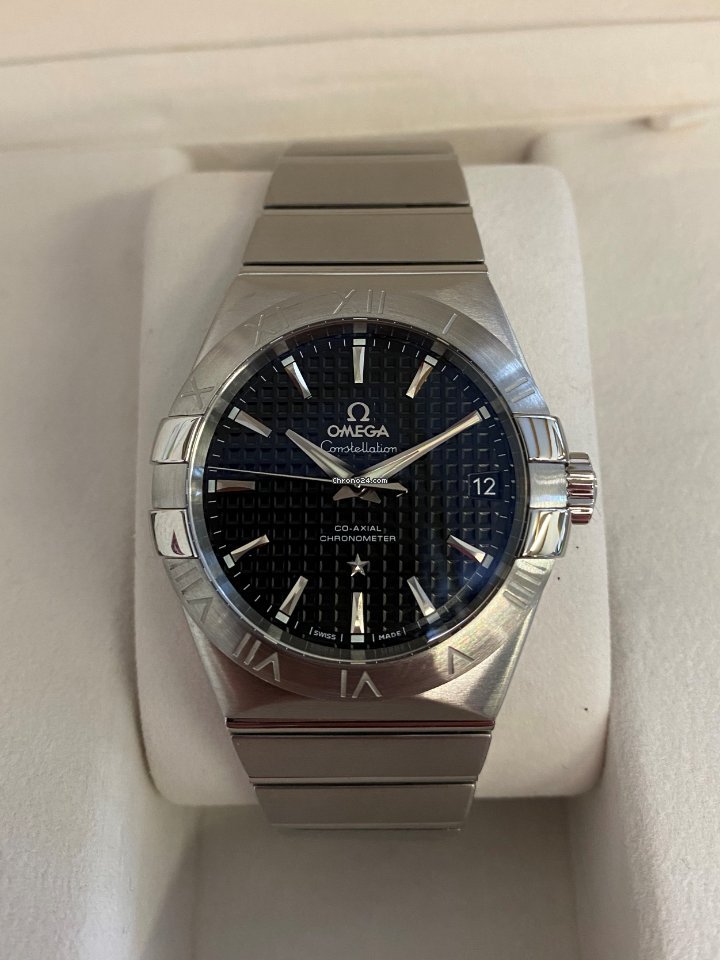 Omega Constellation Men Mens watch Unisex Automatic Steel 123.10.38.21.01.002 Replica 4
