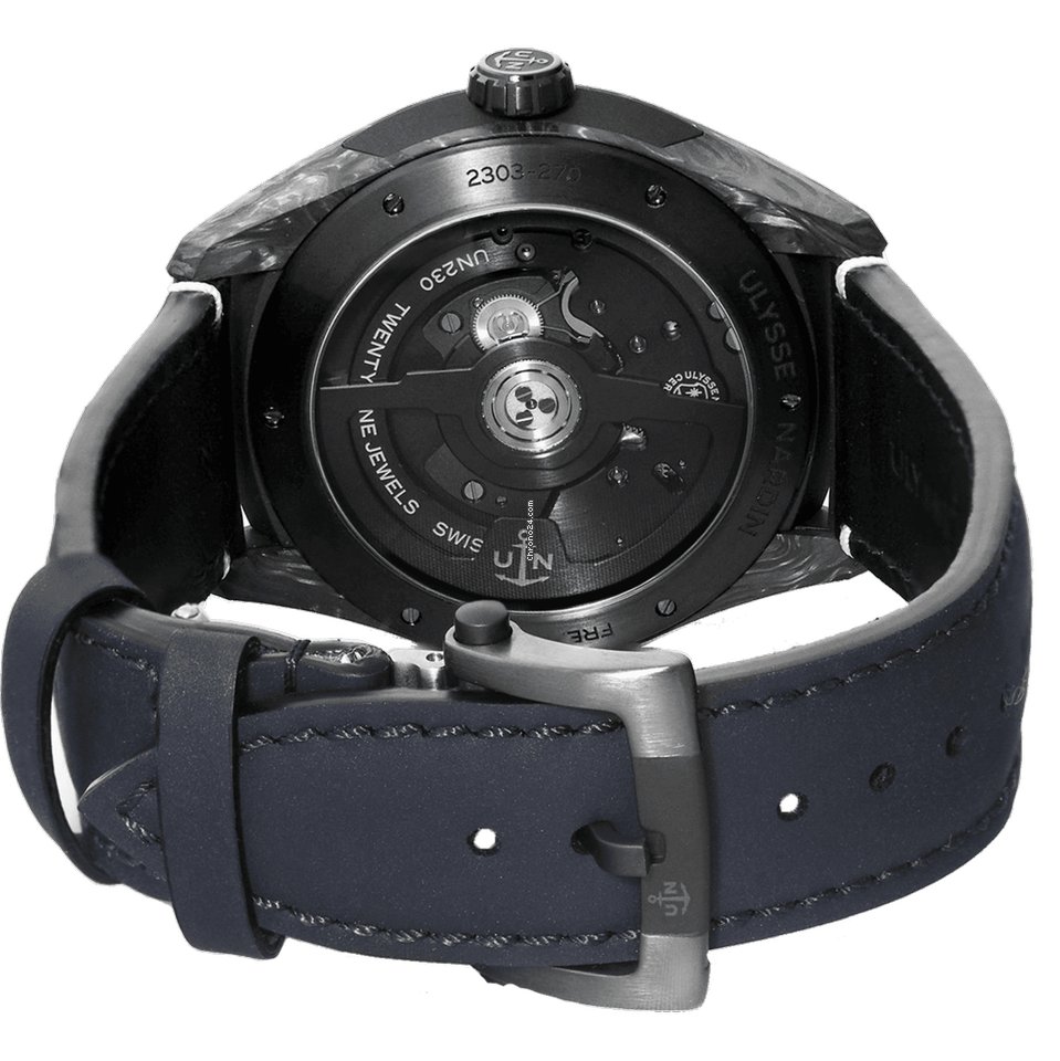 Ulysse Nardin Freak Mens watch Unisex Automatic Carbon 2303-270 CARB Replica 4
