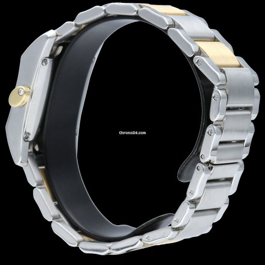 IMG_9081 Baume & Mercier Hampton Womens watch Quartz Gold Steel M0A08600 Replica 4