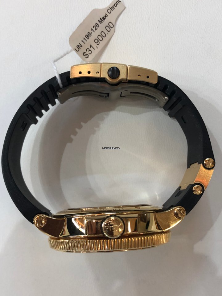 IMG_9081 Ulysse Nardin Marine Chronometer 43mm Mens watch Unisex Automatic Rose gold 263-67-3 42 Replica 4