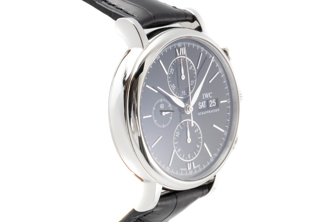 IMG_9081 IWC Portofino Chronograph Mens watch Unisex Automatic Steel 391002 Replica 4