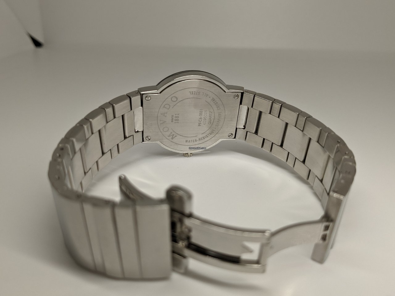 IMG_9081 Movado Mens watch Unisex Quartz Steel 99-C6-1881 Replica 4