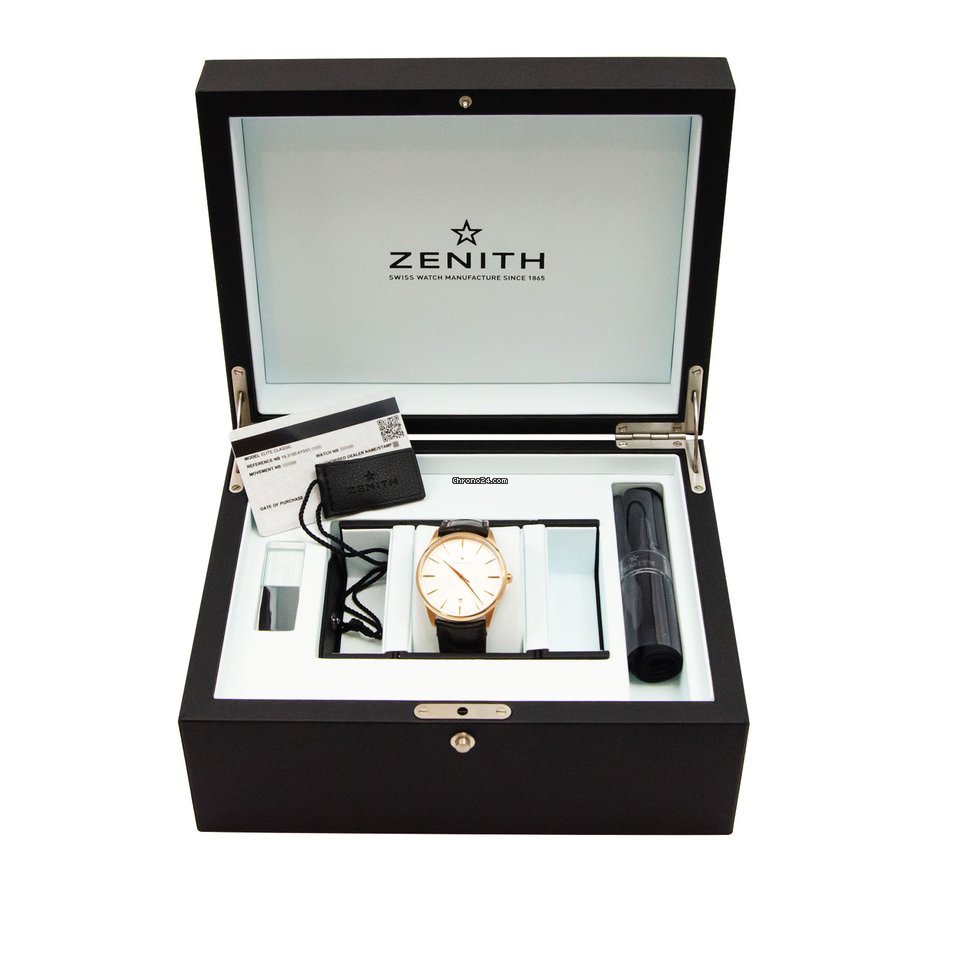 IMG_9081 Zenith Mens watch Unisex Automatic Rose gold 18.3100.670 01.C920 Replica 4