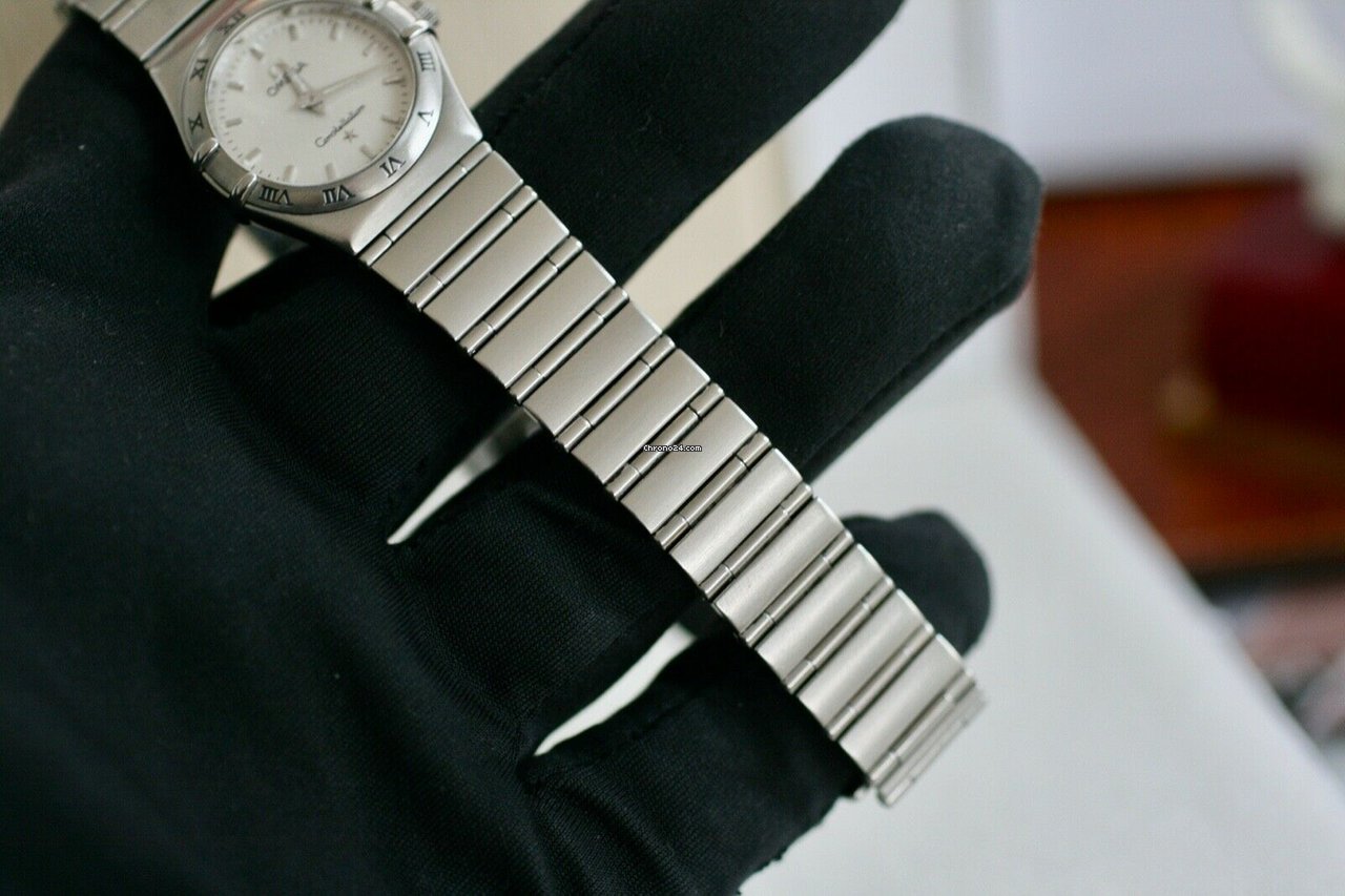 Omega Constellation Womens watch Quartz Steel 1572.30.00 Replica 4