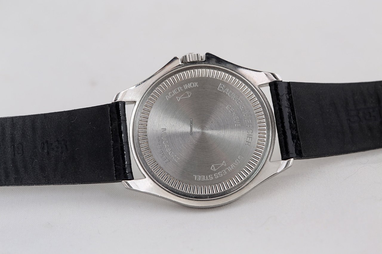 IMG_9081 Baume & Mercier Mens watch Unisex Quartz Steel Baume & Mercier MV045042 Replica 4