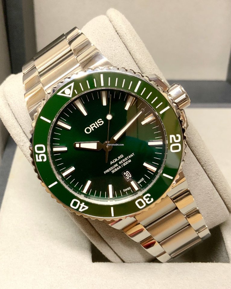 IMG_9081 Oris Aquis Date Mens watch Unisex Automatic Steel 01 733 7730 4157-07 8 24 05PEB Replica 4