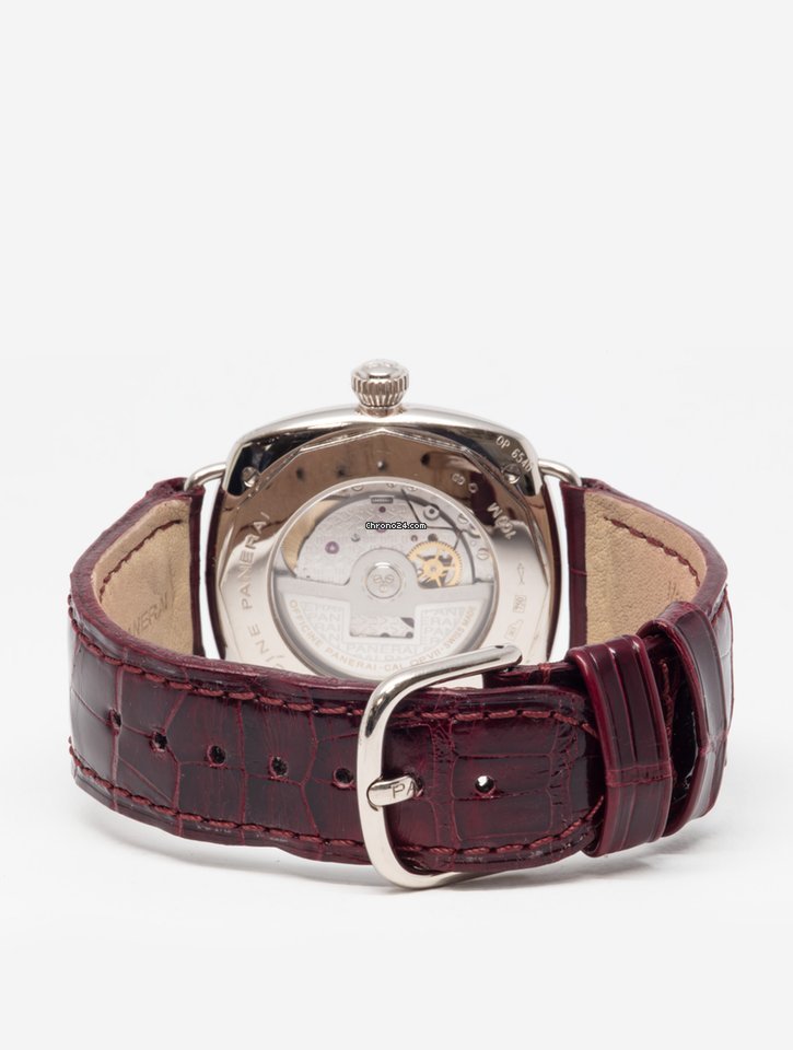 Panerai Radiomir Mens watch Unisex Automatic White gold PAM0062 Replica 4