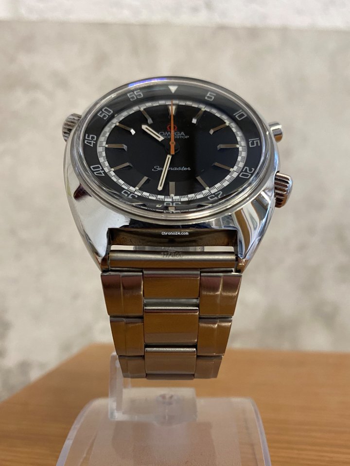 Omega Seamaster Mens watch Unisex Manual winding Steel 145.008 Replica 4