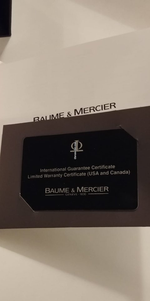 IMG_9081 Baume & Mercier Womens watch Quartz Steel M0A08586 Replica 4