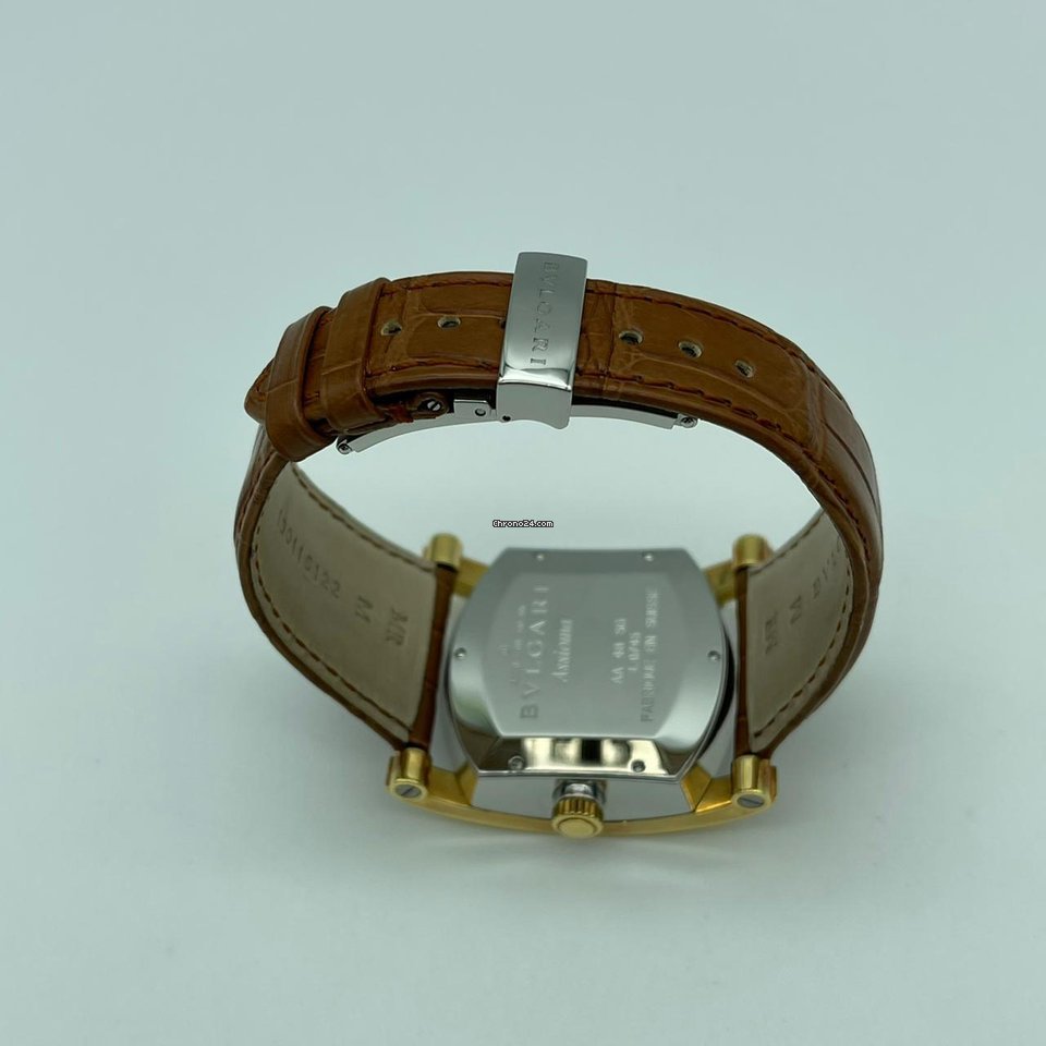 Bulgari Assioma Mens watch Unisex Automatic Gold Steel AA48C6SGLDCH Replica 4