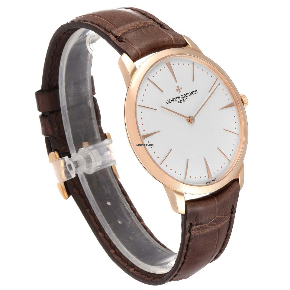 Vacheron Constantin Patrimony Mens watch Unisex Manual winding Rose gold 81180 Replica 4