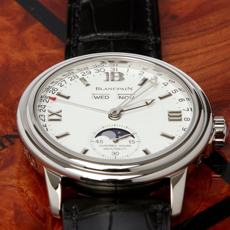 IMG_9081 Blancpain Leman Moonphase Mens watch Unisex Automatic Steel 2763.1127A.11 Replica 4