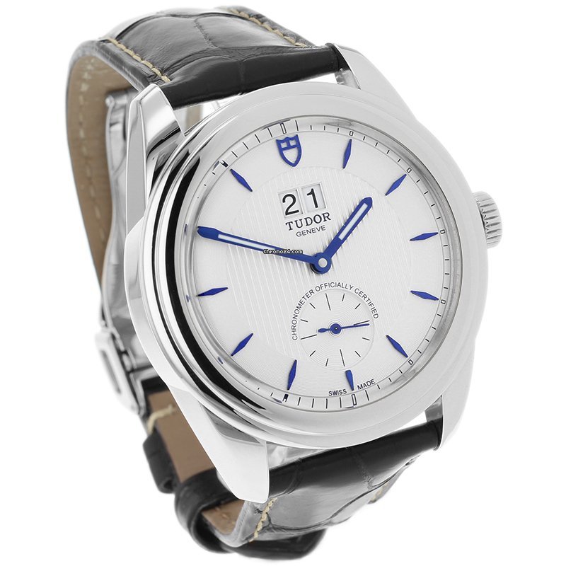 IMG_9081 Tudor Glamour Double Date Mens watch Unisex Automatic M57100-0016 Replica 4