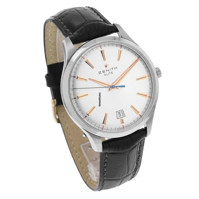 IMG_9081 Zenith Captain Central Second Mens watch Unisex Steel 03.2020.670 Replica 4