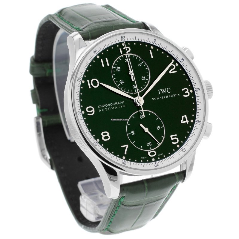 IMG_9081 IWC Portuguese Chronograph Mens watch Unisex Steel IW371430 Replica 4