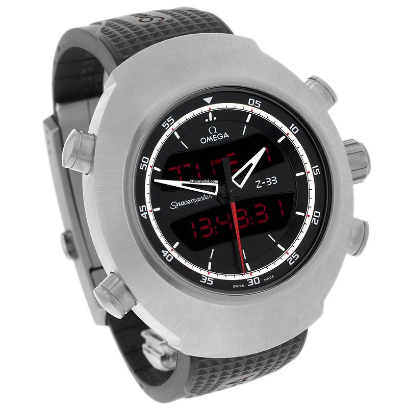 Omega Speedmaster Spacemaster Z-33 Mens watch Unisex Manual winding Titanium 325.92.43.79.01.001 Replica 4