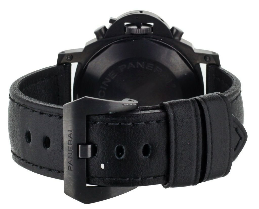 IMG_9081 Panerai Luminor Chrono Mens watch Unisex Automatic Steel PAM363 Replica 4