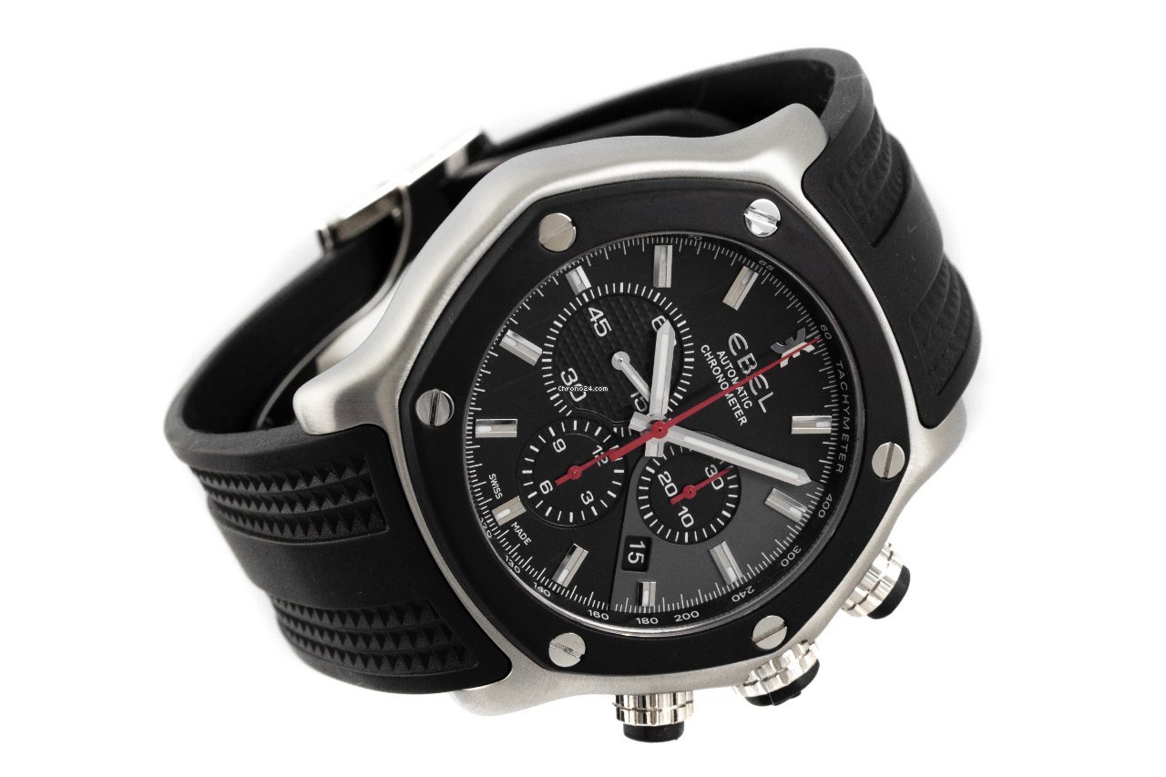 IMG_9081 Ebel 1911 Tekton Mens watch Unisex Automatic Steel E9137L83 Replica 4